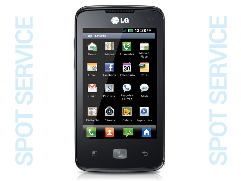 LG Optimus Hub Screen Price